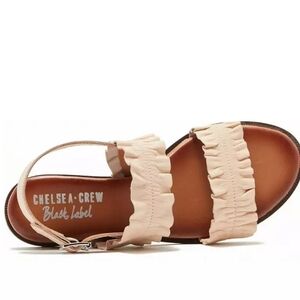 Chelsea crew Roche low wedge sandals